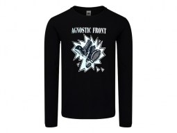 Camiseta Agnostic Front Manga Larga Mujer
