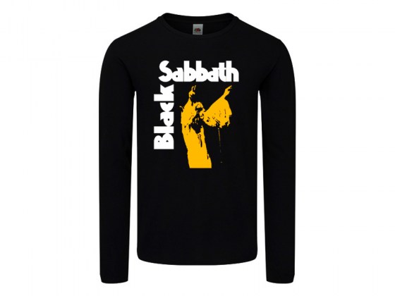Camiseta Black Sabbath Manga Larga Mujer