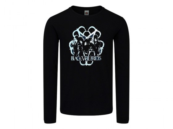 Camiseta Black Veil Brides Manga Larga Mujer