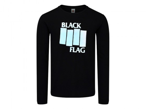 Camiseta Black Flag Manga Larga Mujer