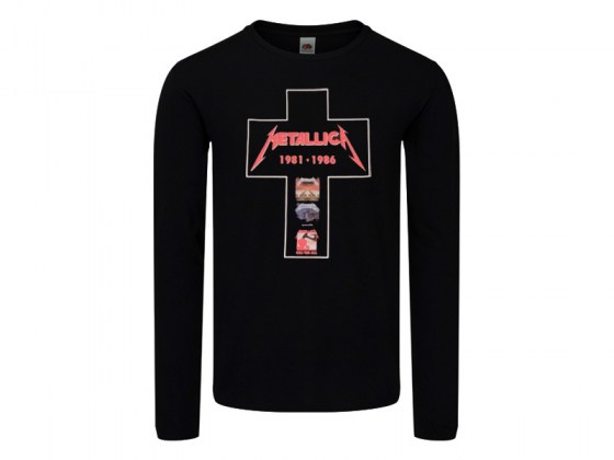 Camiseta Metallica Manga Larga Mujer