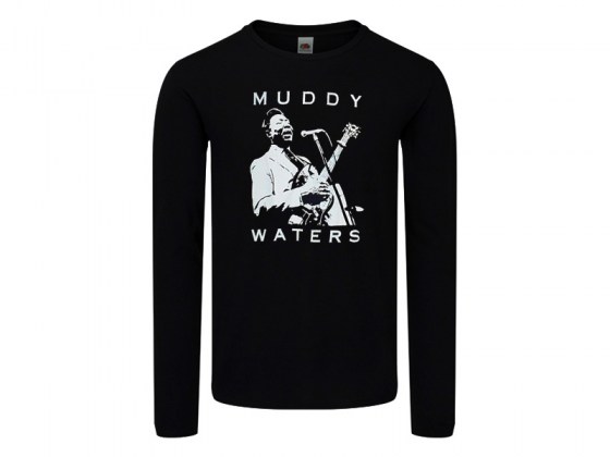 Camiseta Muddy Waters Manga Larga Mujer