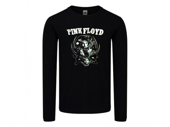 Camiseta Pink Floyd Manga Larga Mujer