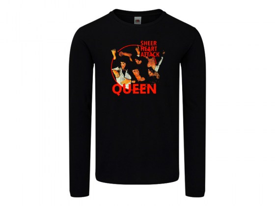 Camiseta Queen Manga Larga Mujer