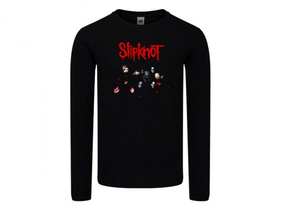 Camiseta Slipknot Manga Larga Mujer