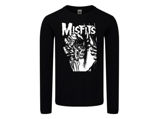 Camiseta Misfits Manga Larga Mujer