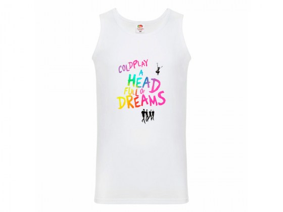 Camiseta tirantes Coldplay - A head full of dreams