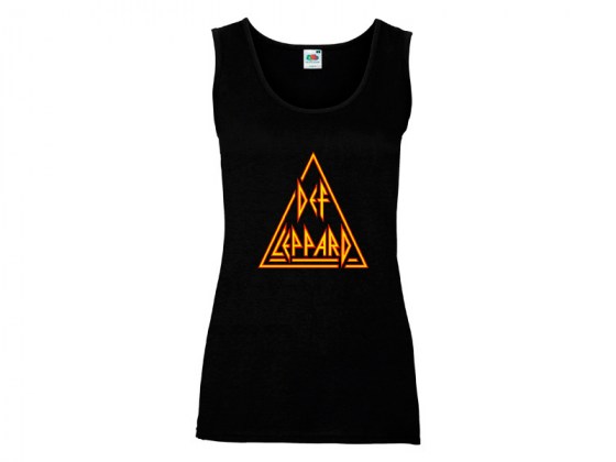 Camiseta tirantes para mujer de Def Leppard