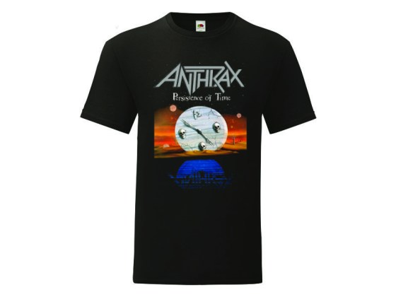 Camiseta Anthrax - Persistence of Time