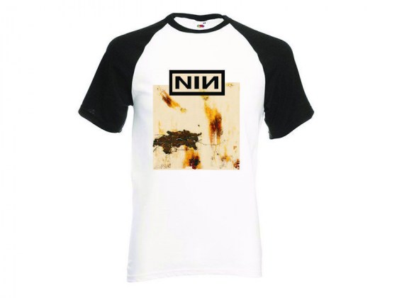 Camiseta NIN tipo beisbol