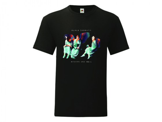 Camiseta Black Sabbath Heaven And Hell - mujer