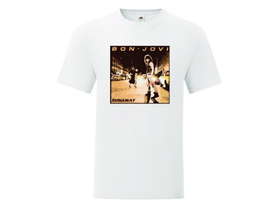 Camiseta Bon Jovi - Runaway - hombre