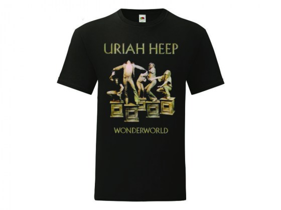 camiseta Uriah Heep Wonderworld