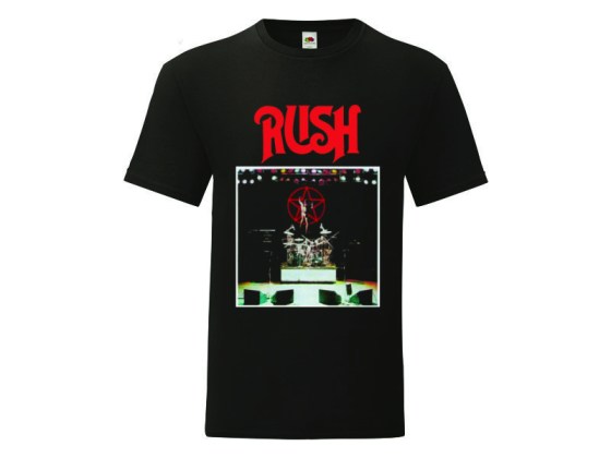 camiseta Rush - All the World's a Stage