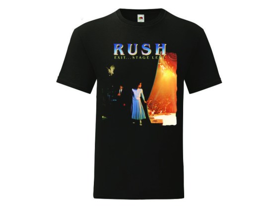 camiseta Rush - Exit Stage Left