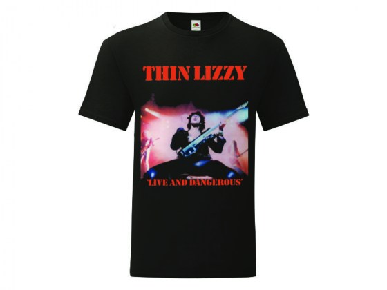 Thin Lizzy Live and Dangerous - camiseta