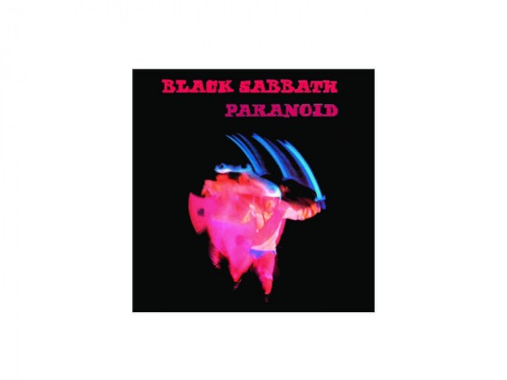 Parche Espaldera  Black Sabbath - Paranoid