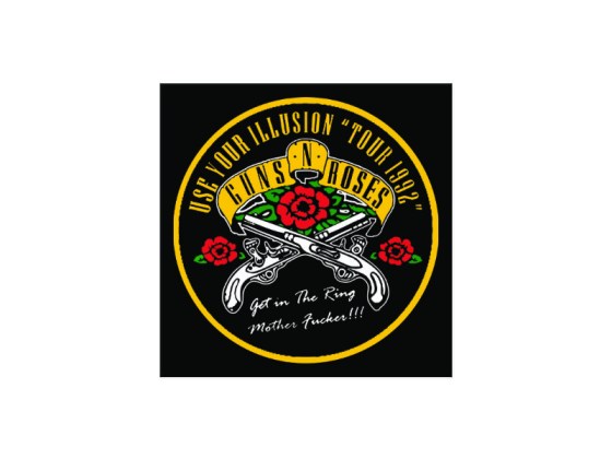 parche espaldera Guns n Roses - Use your illusion Tour 1992