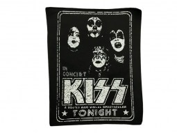 Parche Espaldera Kiss In Concert