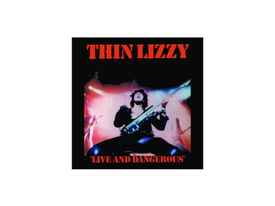 Thin Lizzy Live and Dangerous - Parche Espaldera