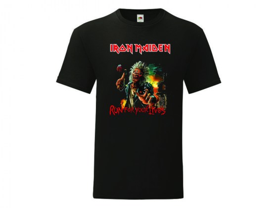 Camiseta Iron Maiden - Run for your lives - hombre