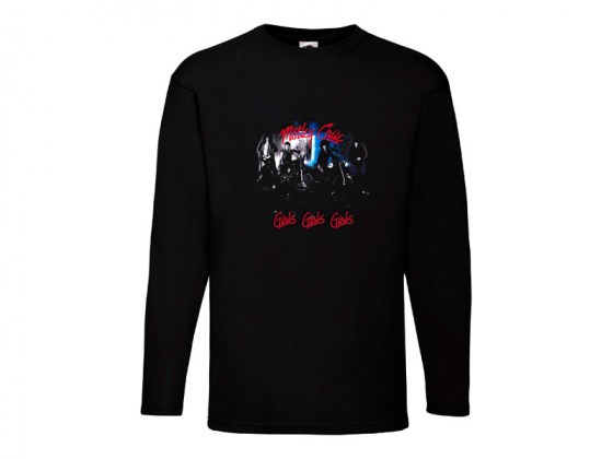 Camiseta Motley Crue - Girls Girls Girls manga larga
