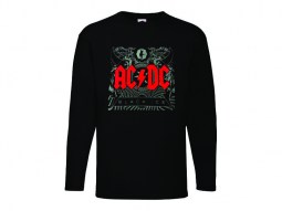 Camiseta AC/DC - Black Ice manga larga hombre