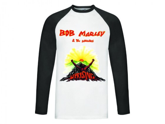 Bob Marley - Uprising   - camiseta manga larga beisbol