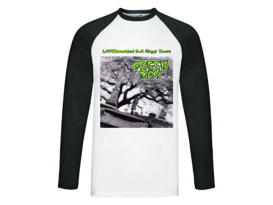 Green Day – 1,039/Smoothed Out Slappy Hours  - camiseta mangal larga beisbol