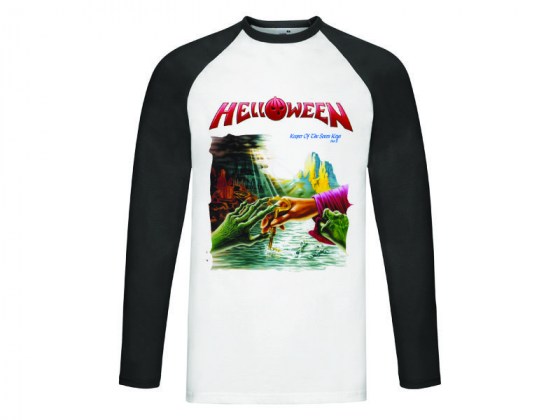 Helloween - Keeper of the Seven Keys - camiseta manga larga tipo beisbol