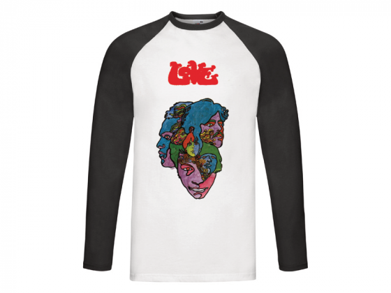 camiseta manga larga beisbol Love Forever Changes