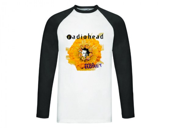 Camiseta Radiohead - Pablo Honey - manga larga beisbol hombre