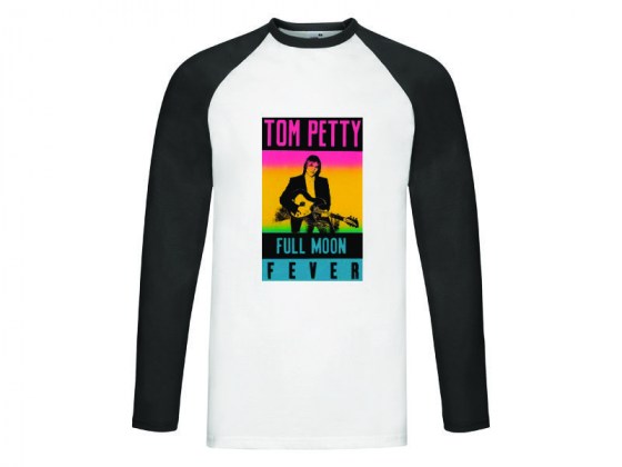Camiseta Tom Petty - Full Moon Fever - manga larga hombre beisbol