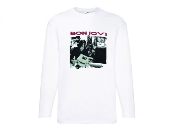 Camiseta Bon Jovi Cross Road - manga larga hombre