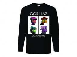 Gorillaz - Demon Days - camiseta  manga larga