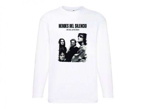 Camiseta Heroes del Silencio - Avalancha - Manga Larga Hombre