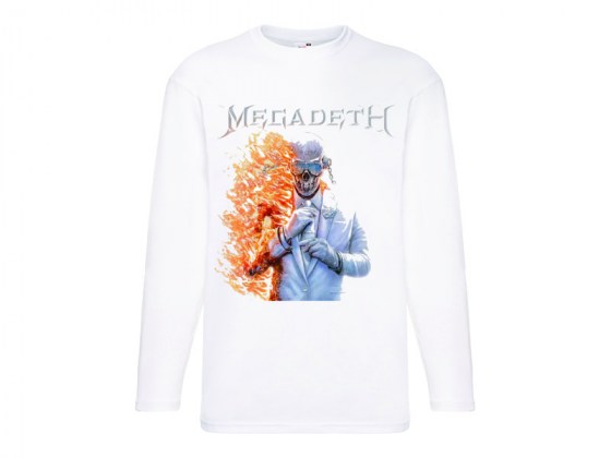 Megadeth  - camiseta manga larga