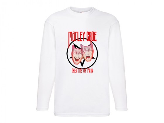 Camiseta Motley Crue - Theatre of Pain - manga larga