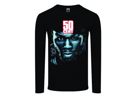 50 Cent camiseta manga larga mujer