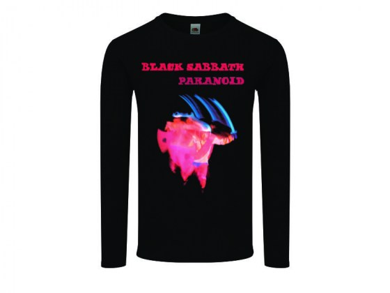 camiseta manga larga mujer Black Sabbath - Paranoid