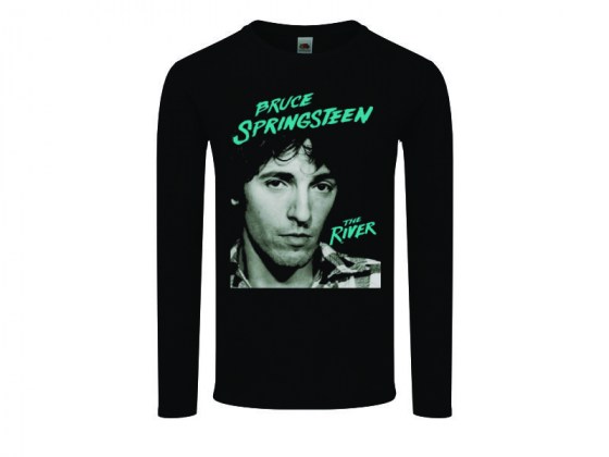 Camiseta Bruce Springsteen Manga Larga Mujer