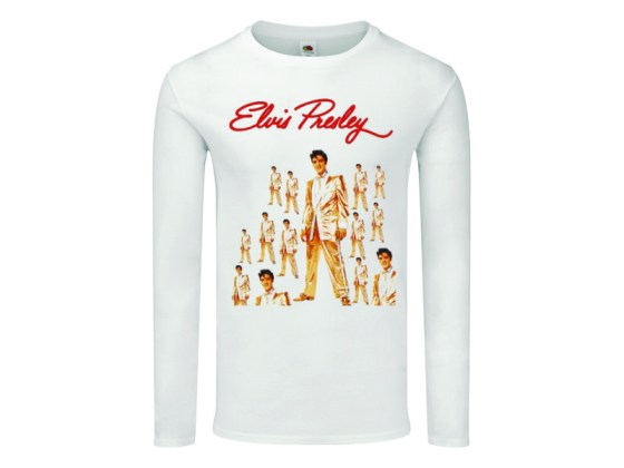 Camiseta Elvis Presley - 50,000,000 Elvis Fans Can't Be Wrong -manga larga mujer