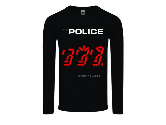 Police - Ghost in the Machine  - camiseta manga larga mujer