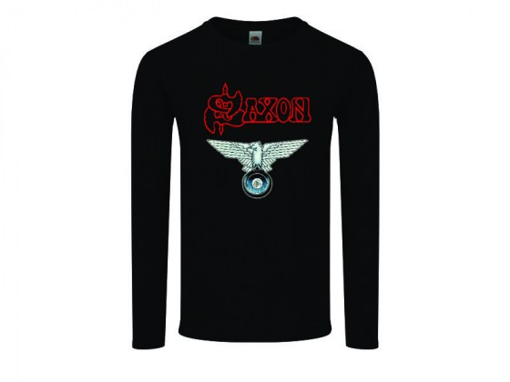 Camiseta Saxon - Wheels of Steel  Manga Larga Mujer