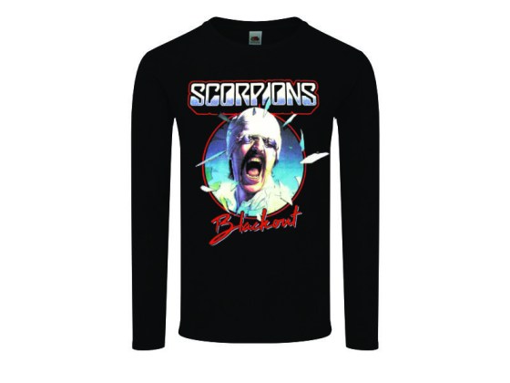 Camiseta Scorpions - Blackout - manga larga mujer