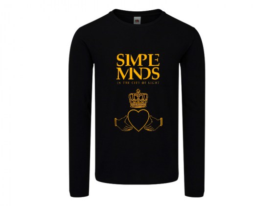 Camiseta Simple Minds - In the City of Light - manga larga mujer