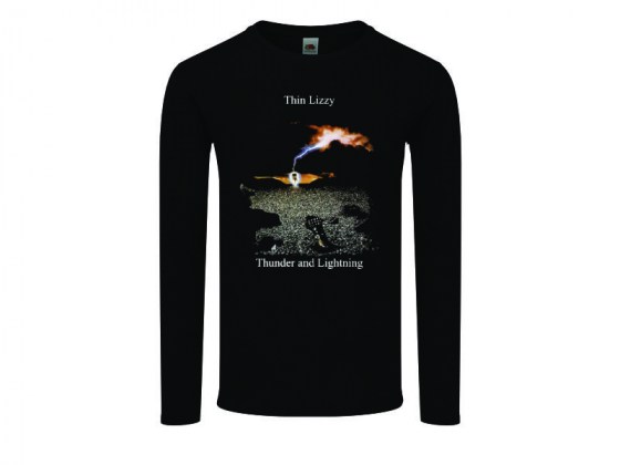 Camiseta Thin Lizz - Thunder and Lightning - manga larga mujer