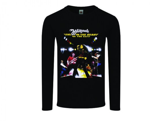 Whitesnake - Live in the Heart of the City - camiseta manga larga mujer