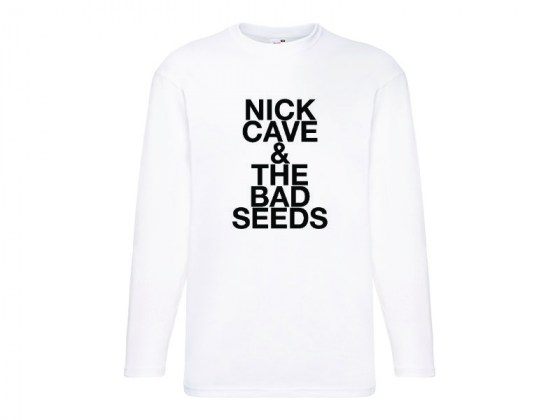 Camiseta Nick Cave & The Bad Seeds - manga larga blanca