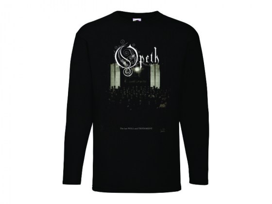 camiseta manga larga Opeth - The last will and testament